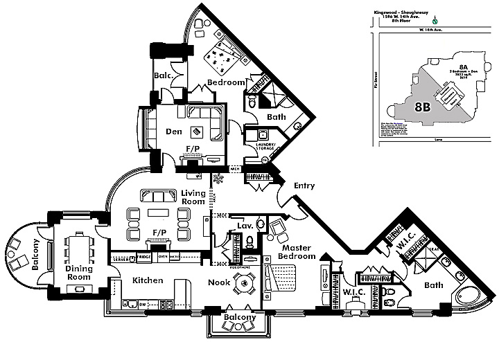 Floor plan 8B