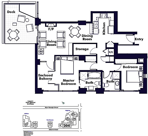 Floor plan 304