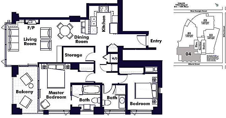 Floor plan 404