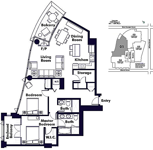 Floor plan 901