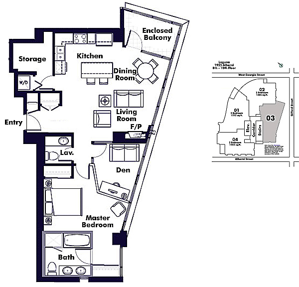 Floor plan 403