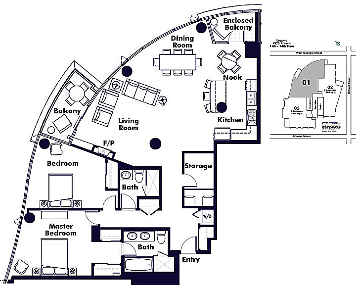 Floor plan 1301