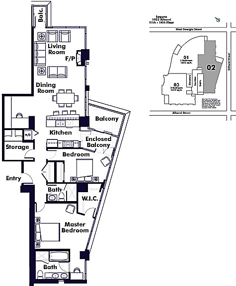 Floor plan 1302
