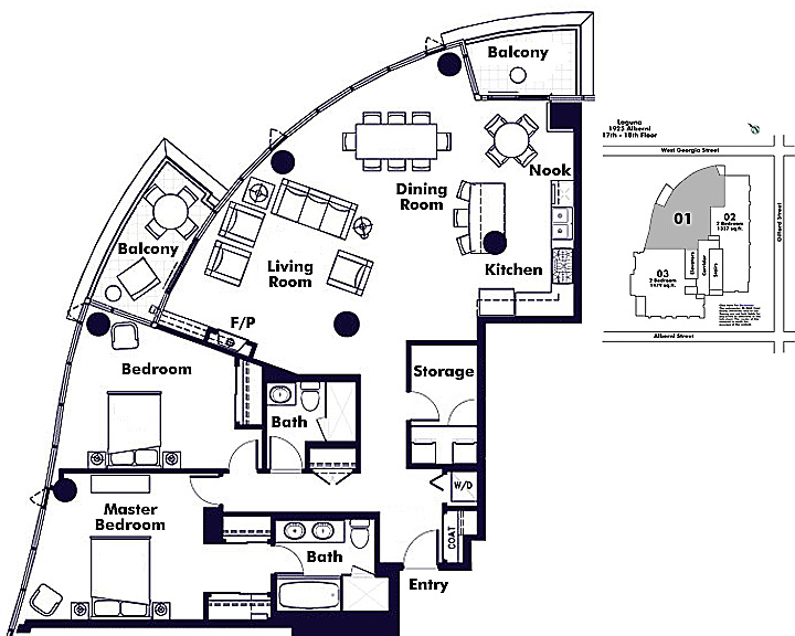 Floor plan 1701