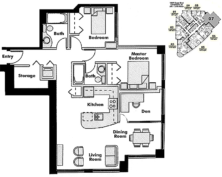 Floor plan 2107