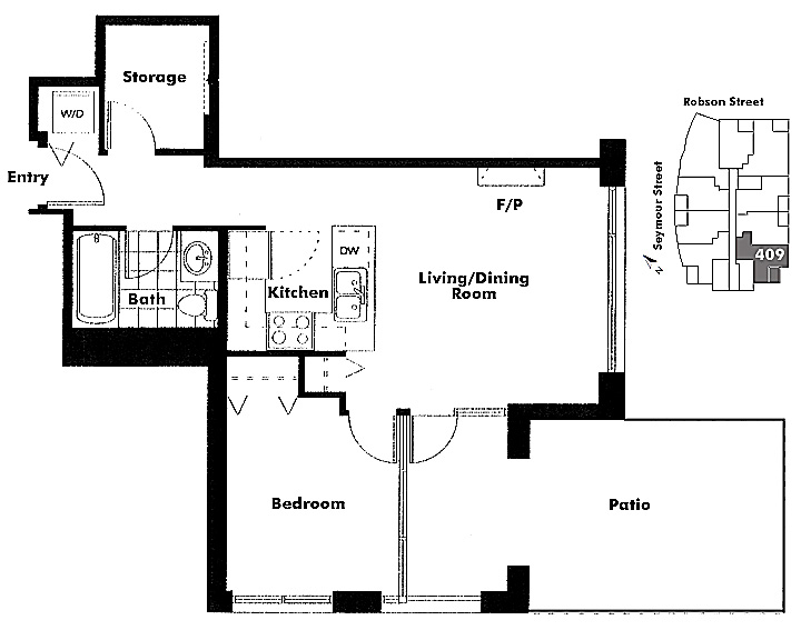 Floor plan 409