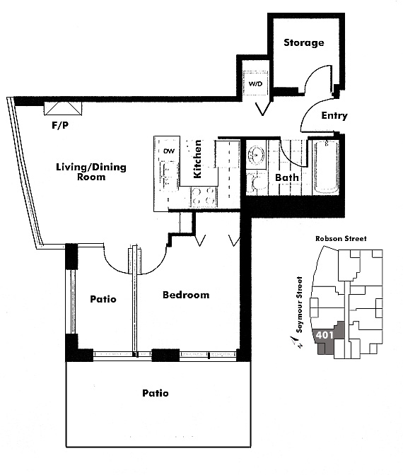 Floor plan 401