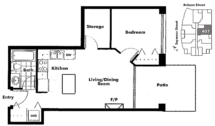 Floor plan 407