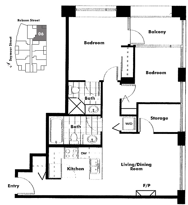 Floor plan 806
