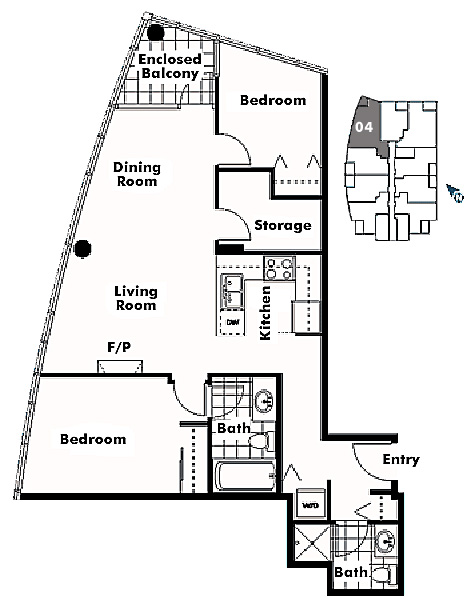 Floor plan 804