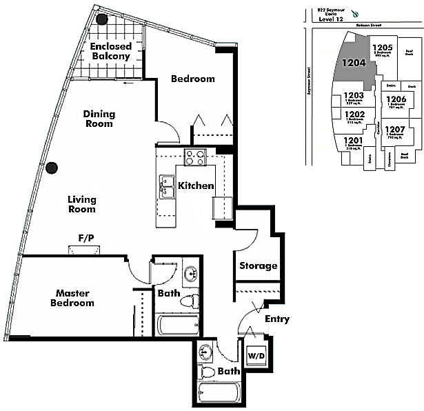 Floor plan 1204