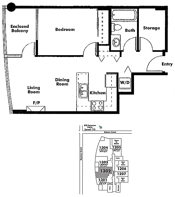 Floor plan 1302